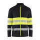 BLÅKLÄDER Highvis fleecetakki musta/huomiokeltainen